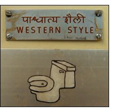 Western style toilet