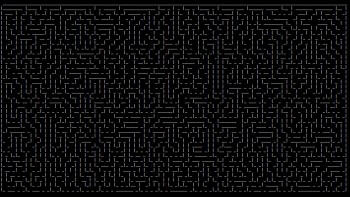 ASCII maze