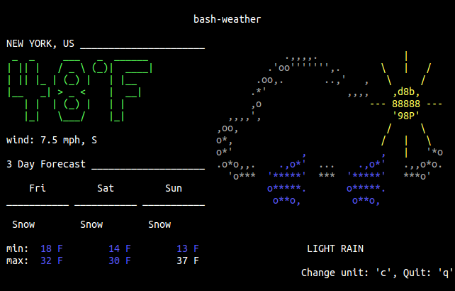 bash-weather