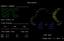 bash-weather