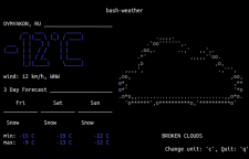 bash-weather